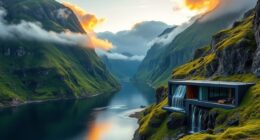 eco luxury in norwegian fjords