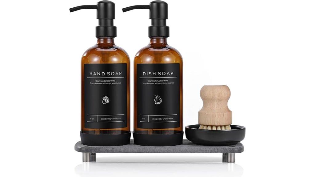 elegant kitchen soap dispenser