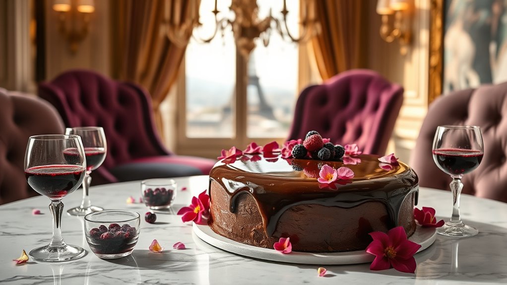 european pastry masterpieces displayed