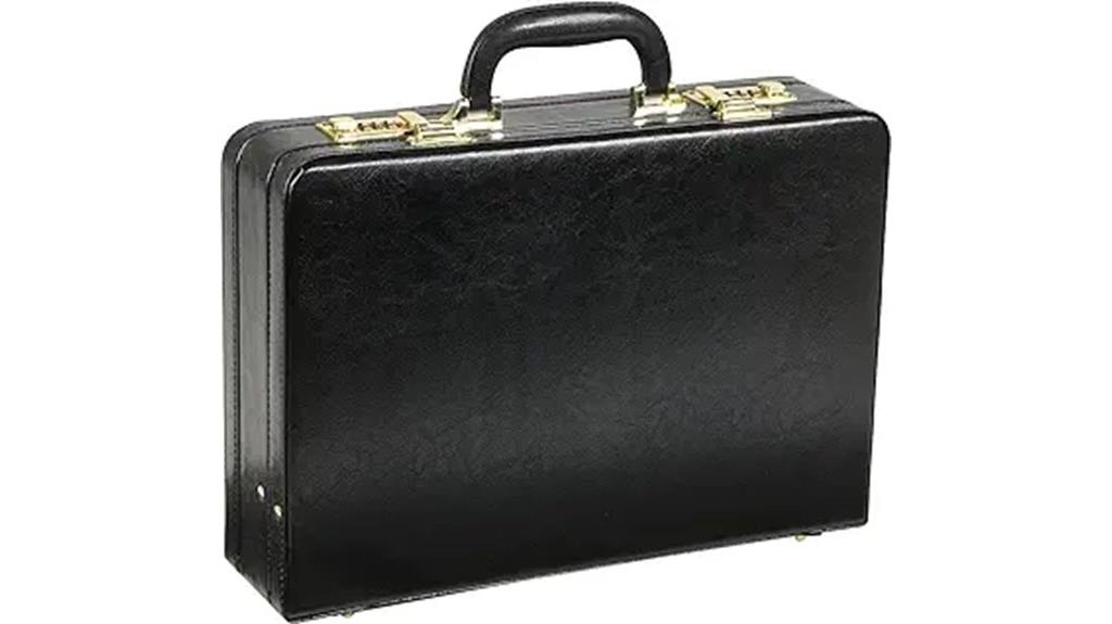 expandable faux leather case