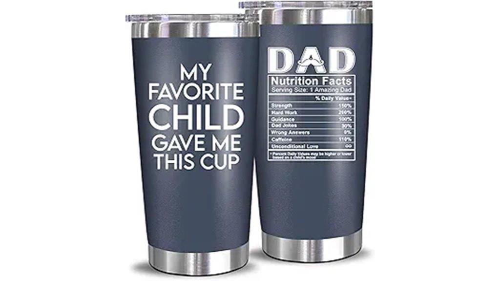 father s day gift tumbler