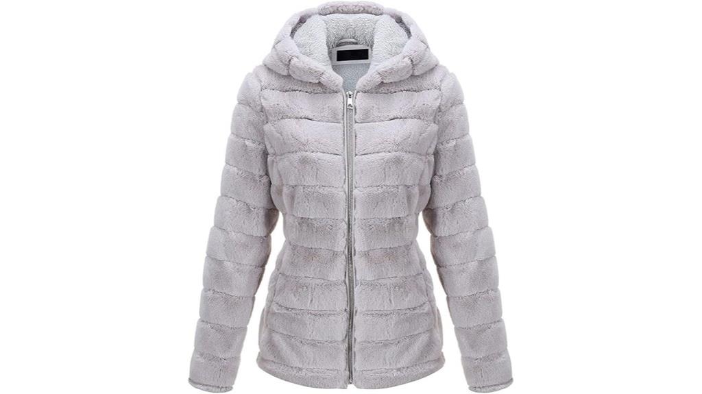 faux fur women s jacket