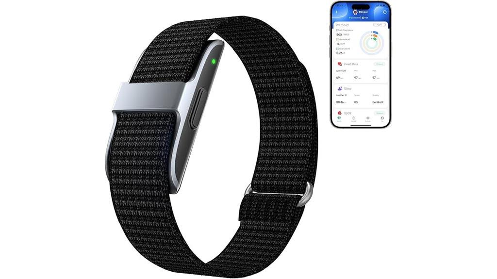 fitness tracking wristband device