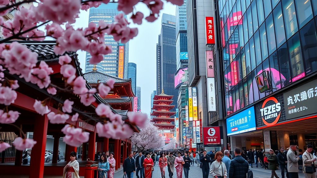 futuristic advancements shaping tokyo