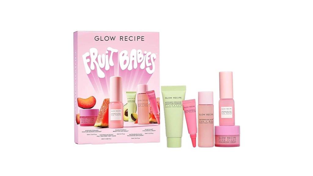 glow recipe skincare set