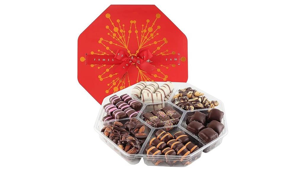 gourmet chocolate gift box