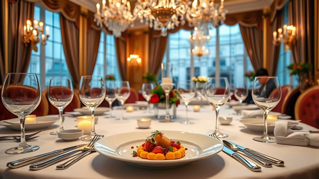 gourmet dining experience awaits