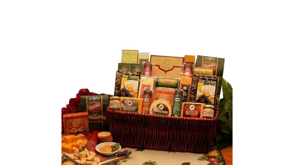 gourmet meats and cheeses