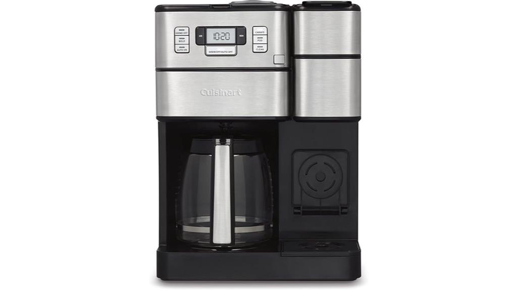 grind and brew coffee maker