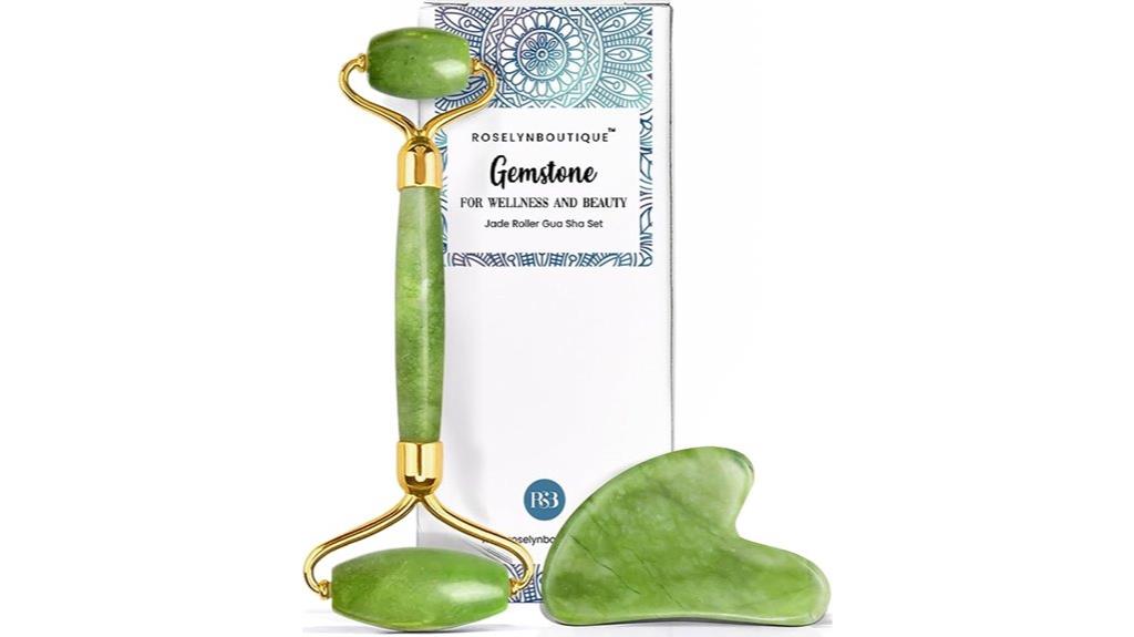 gua sha and face roller