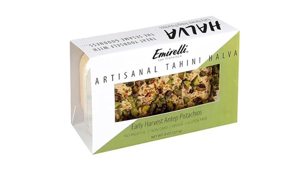 halva with antep pistachios