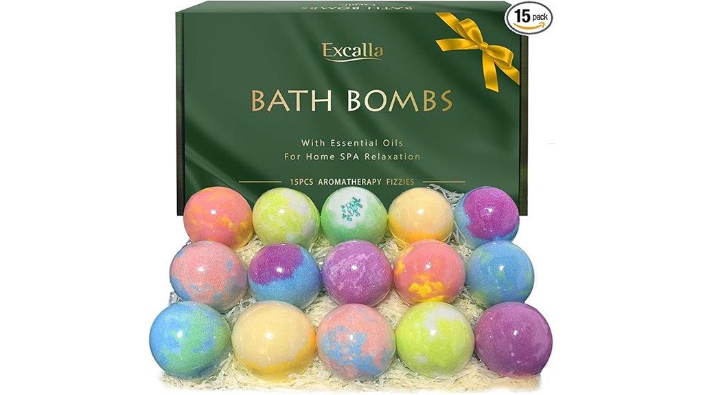 handmade bath bomb gift