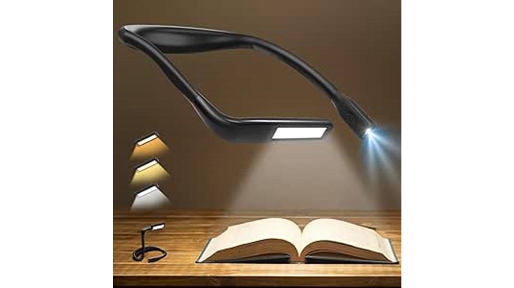 hands free book reading light
