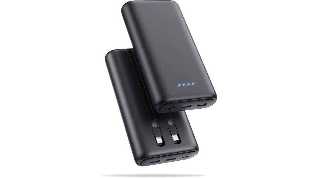 high capacity built in charger
