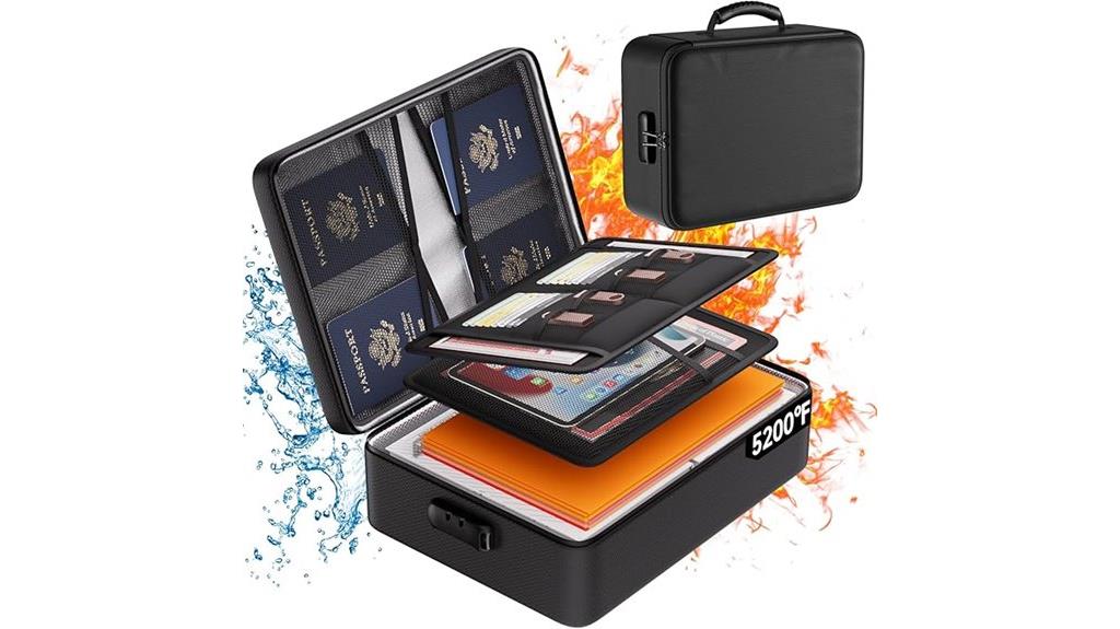 high temperature document storage