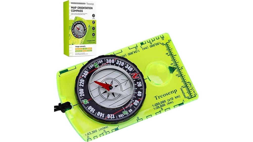 hiking and camping navigation device