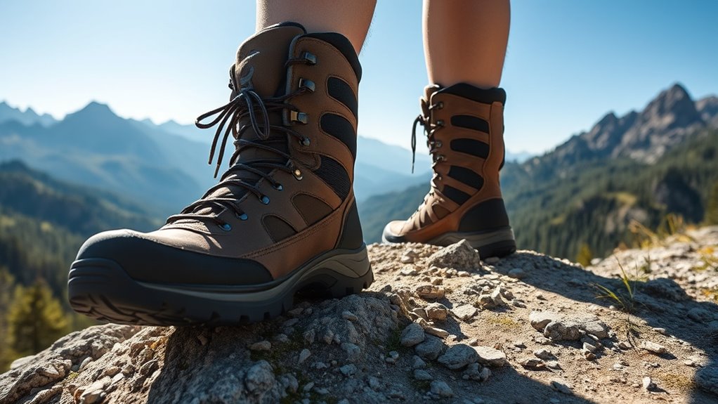 hiking boots for terrain