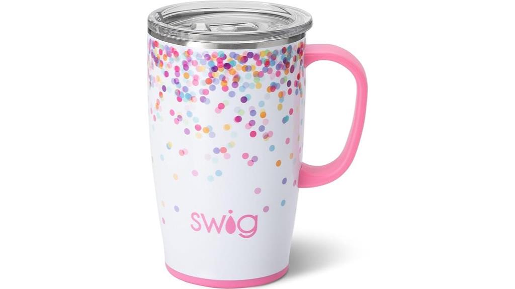 insulated travel mug design