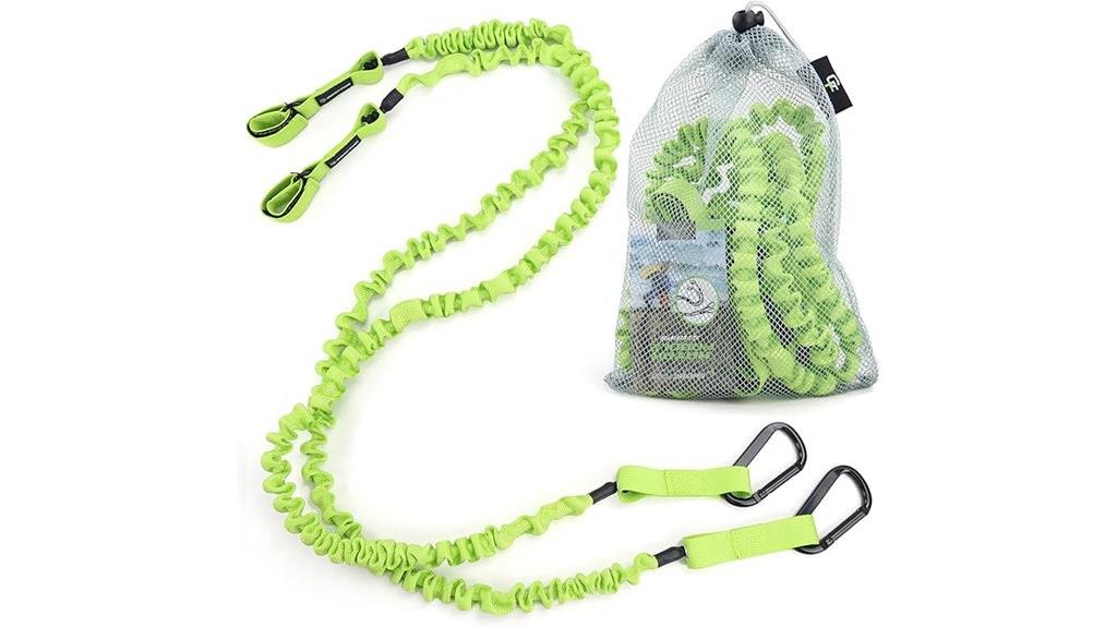 kayak paddle leash set