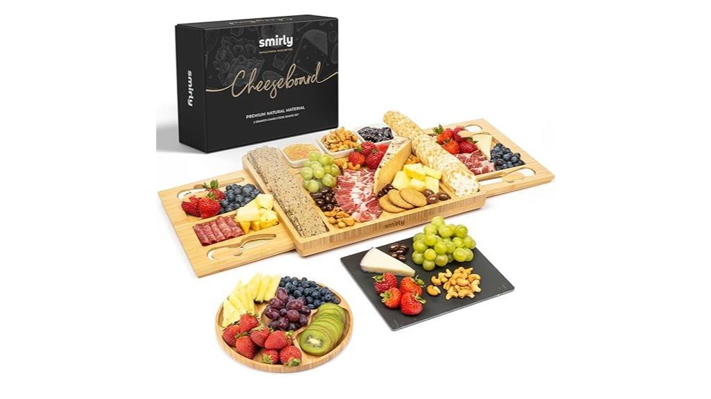 large bamboo cheese board
