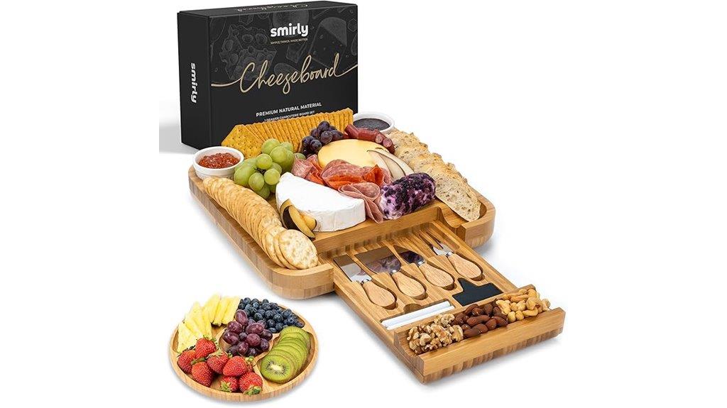 large bamboo cheese board