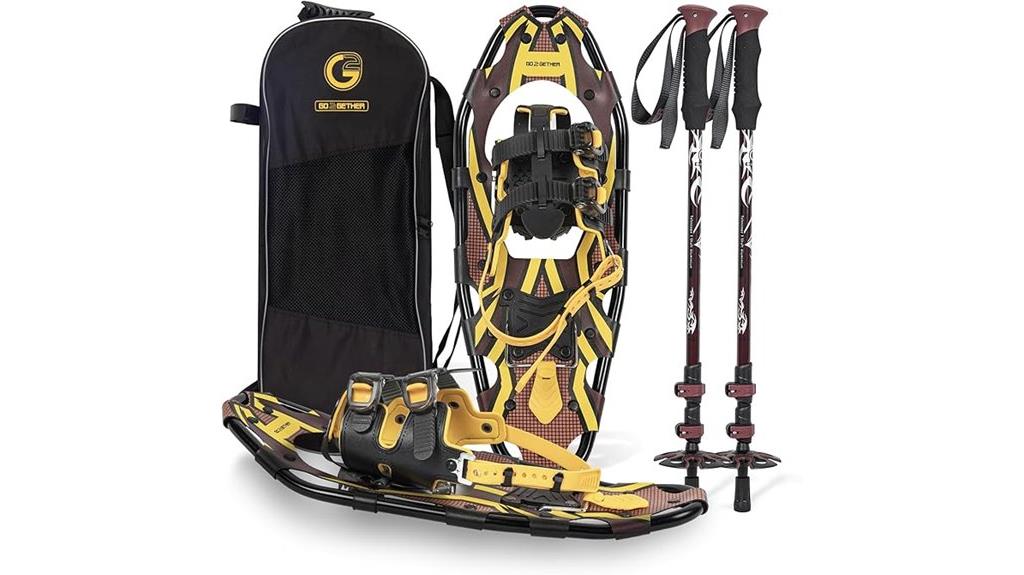 lightweight snowshoes with padding