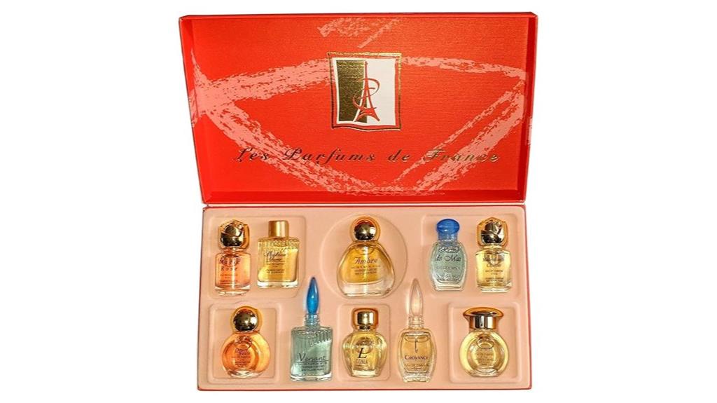 luxurious french perfume gift