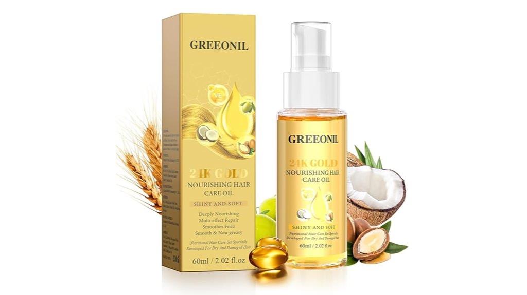 luxurious hair oil serum