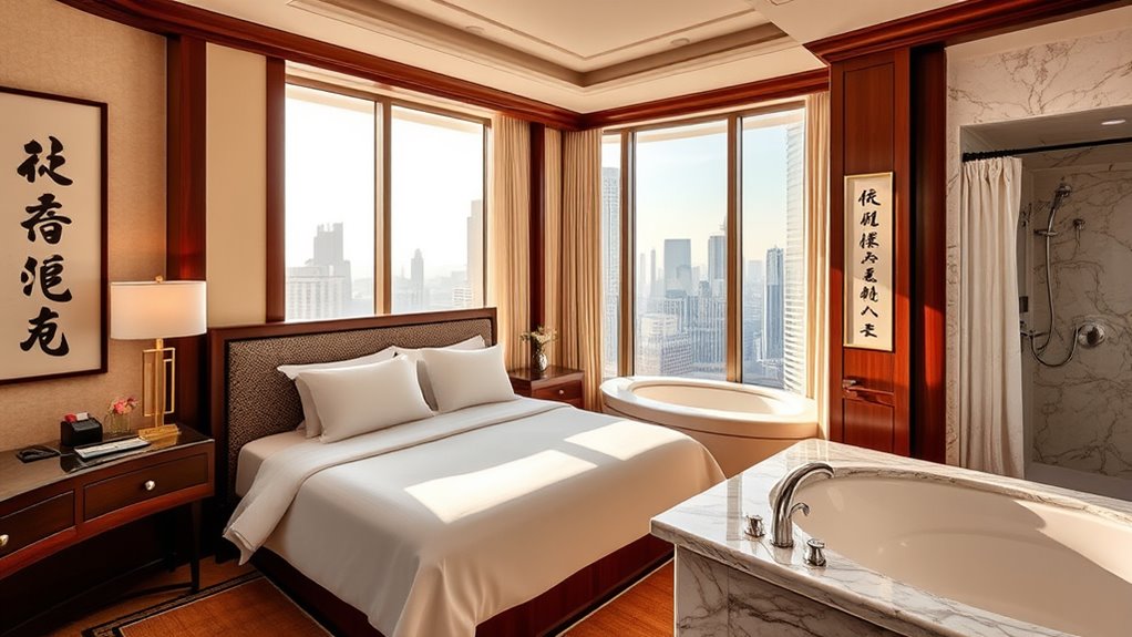 luxury accommodations and amenities