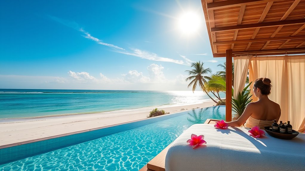 luxury beachside spa treatments