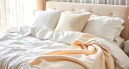luxury bed linens selection
