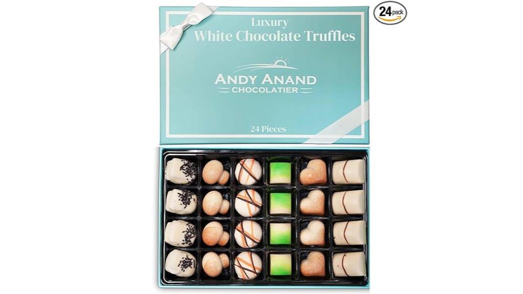 luxury belgian chocolate truffles