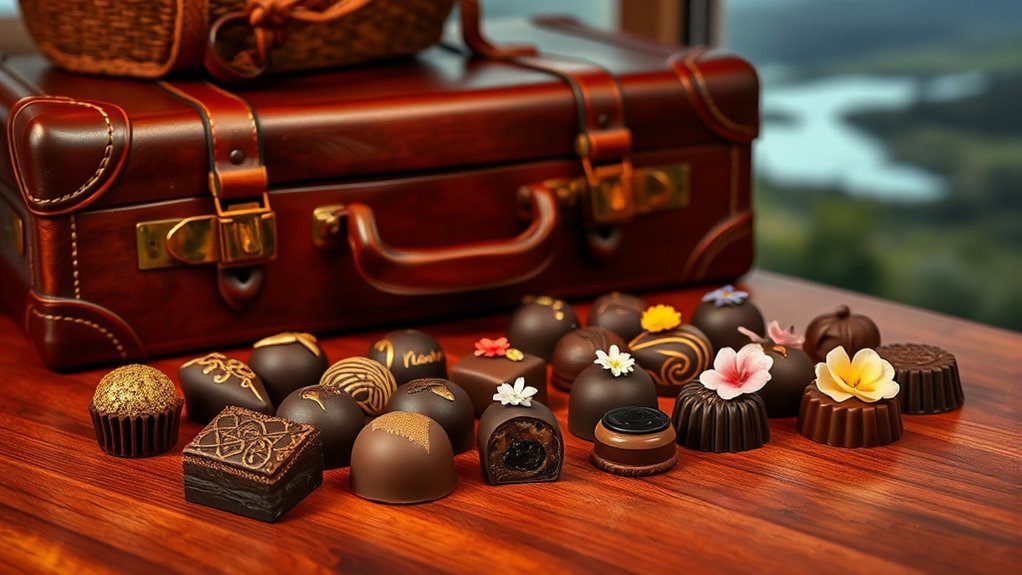 luxury chocolates for travel