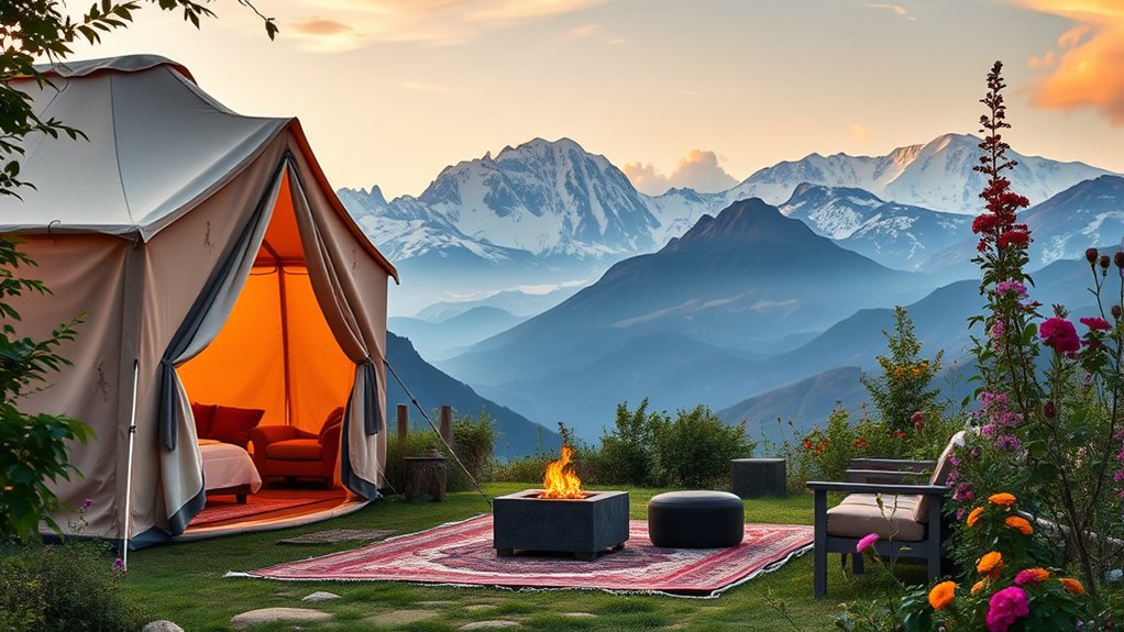 luxury outdoor living experience