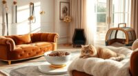 luxury pet products selection