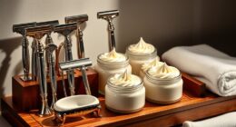 luxury razors and creams