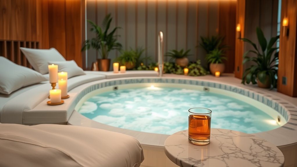 luxury relaxation and rejuvenation