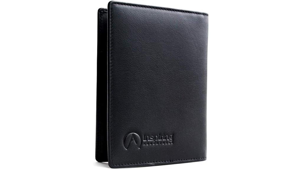 luxury rfid leather wallet