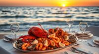 luxury seafood dining experience