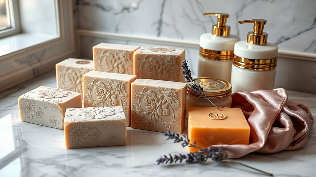 luxury soaps and lotions