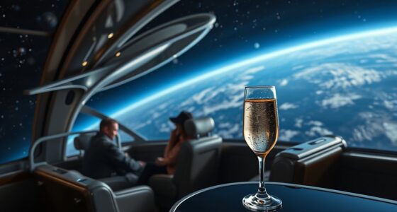 luxury space travel experiences
