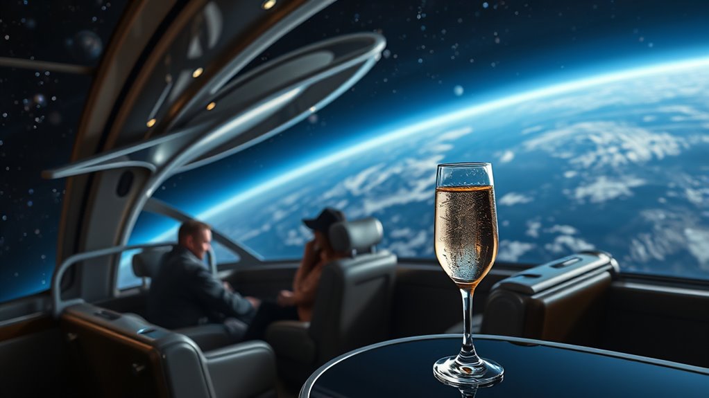 luxury space travel experiences