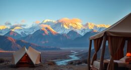 luxury tent trekking adventure