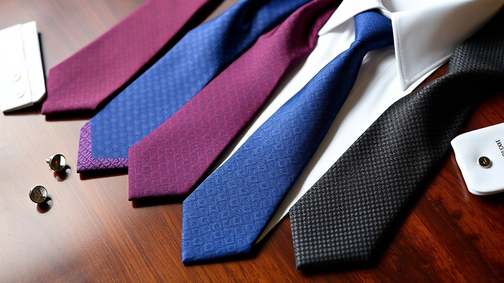 luxury ties for formalwear