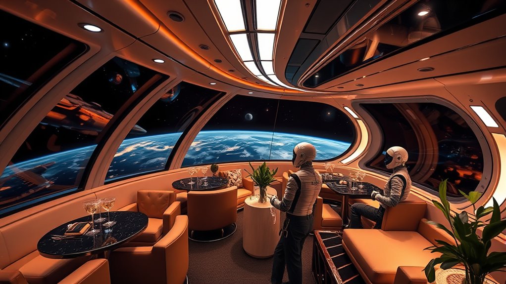 luxury travel in space