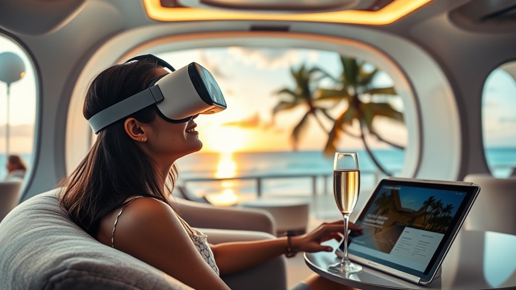 luxury travel through vr