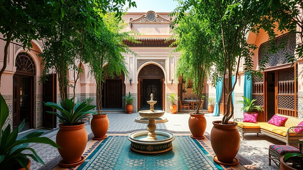 marrakech s colorful luxury accommodations