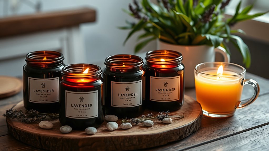 men s aromatherapy candle set