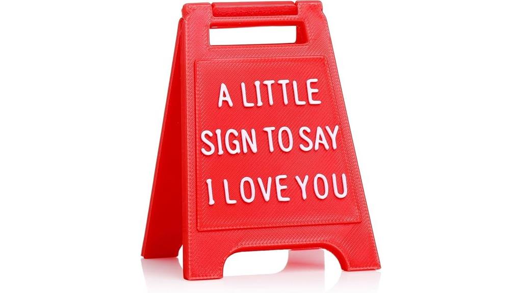 mini valentine love sign