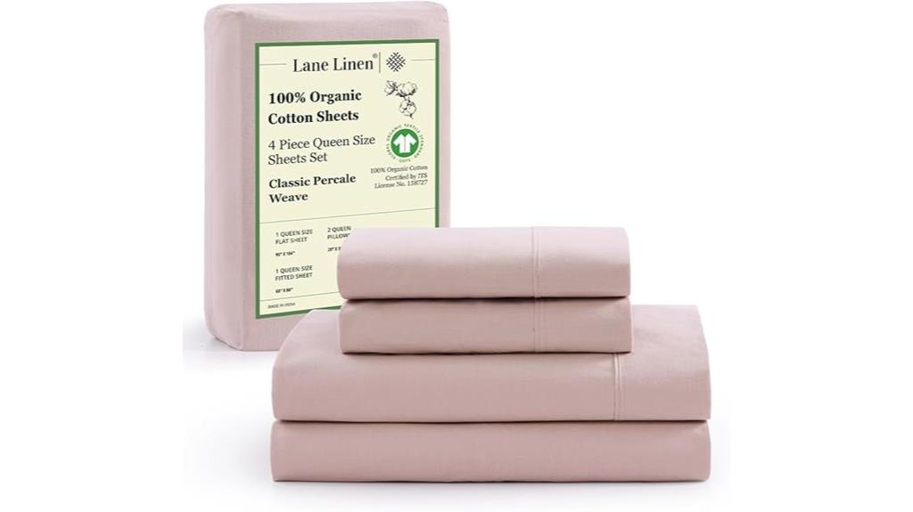 organic cotton queen sheets